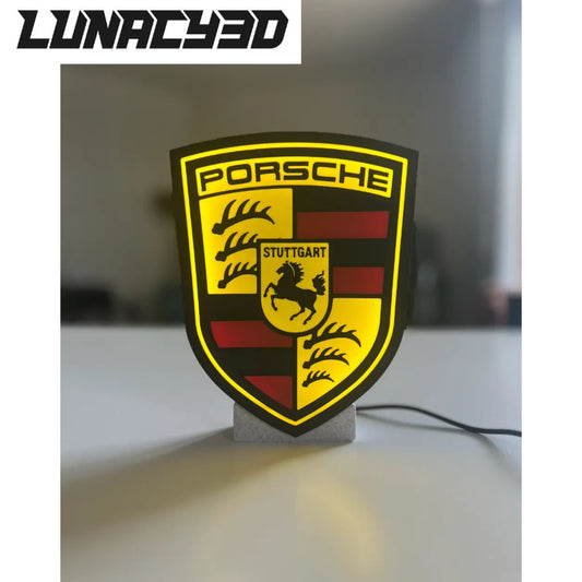 Porsche Lightbox | Kotak Lampu Porsche