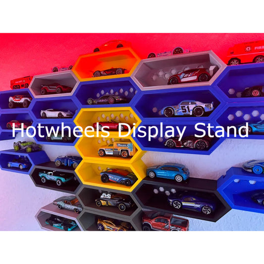 Modular Hot Wheels honeycomb organizer 1:64 Ready Stock